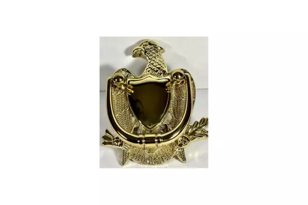 Product Review: Large 7" Polished Brass Eagle Door Knocker