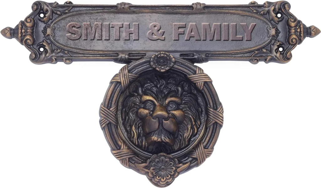  Lion-Head Custom door knockers