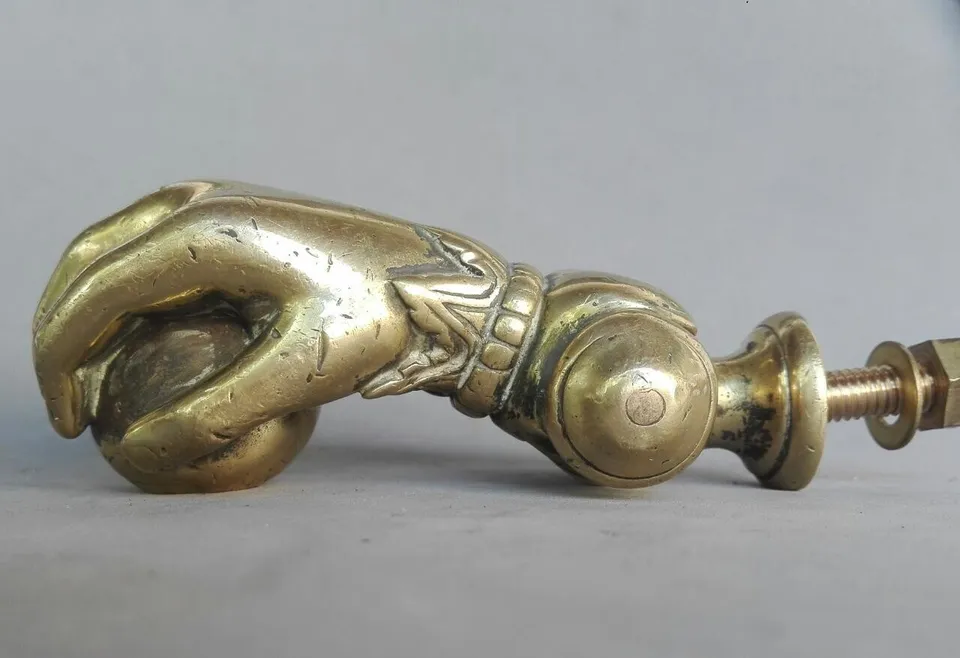 Antique Bronze Hand Door Knocker