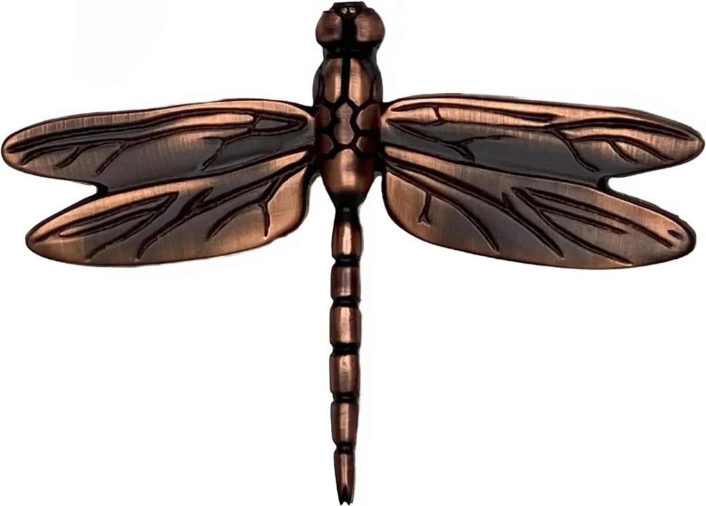 Dragonfly bronze door knockers