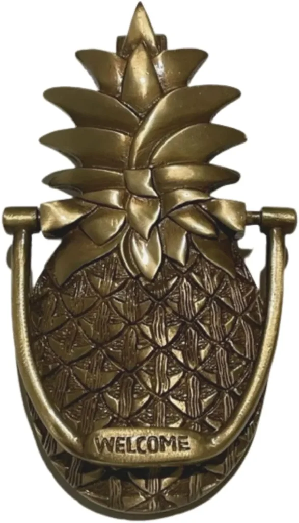 The Star Rose Pineapple Door Knocker